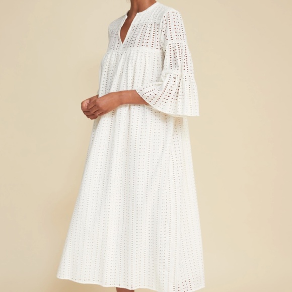 Warm Ivory Hitch Dress - Picture 1 of 4